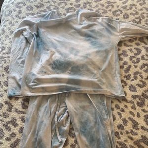 Matching tie dye lounge set